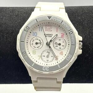 White Casio Watch